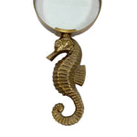 Brass Seahorse Magnifying Glass - Chatsworth Boutique