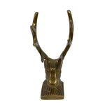 Brass Stag Paperweight - Chatsworth Boutique