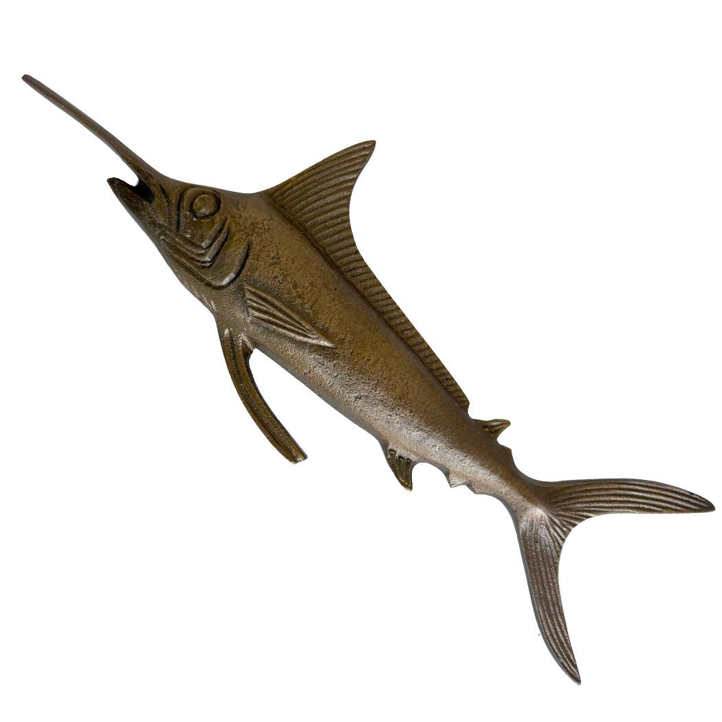 Brass Swordfish Paperweight - Chatsworth Boutique