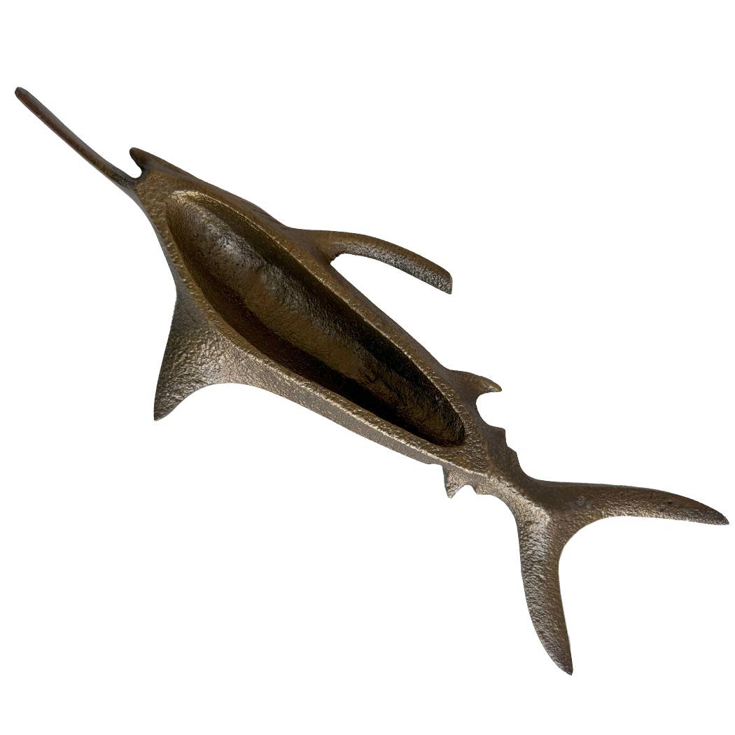 Brass Swordfish Paperweight - Chatsworth Boutique