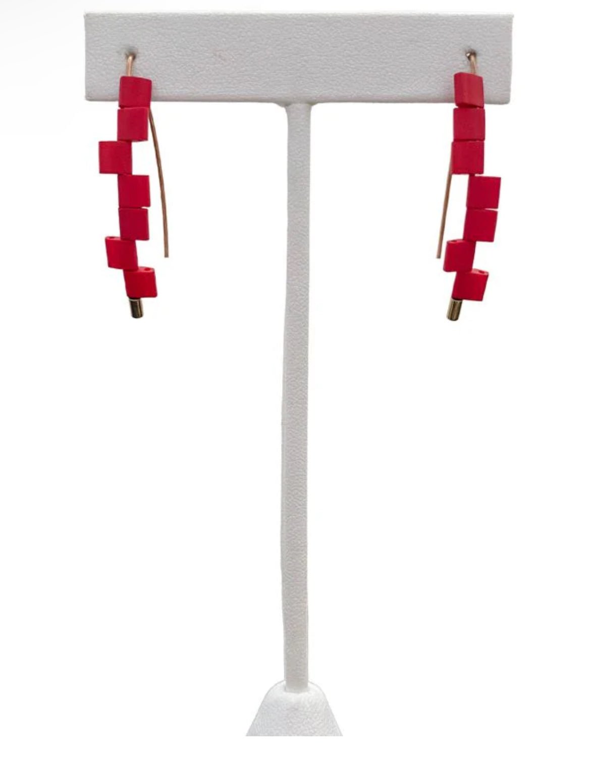 Brooke Earrings Red - Chatsworth Boutique