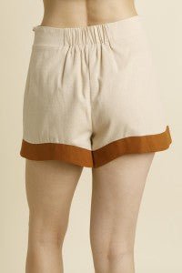 Brown Wave Shorts - Chatsworth Boutique