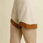 Brown Wave Shorts - Chatsworth Boutique