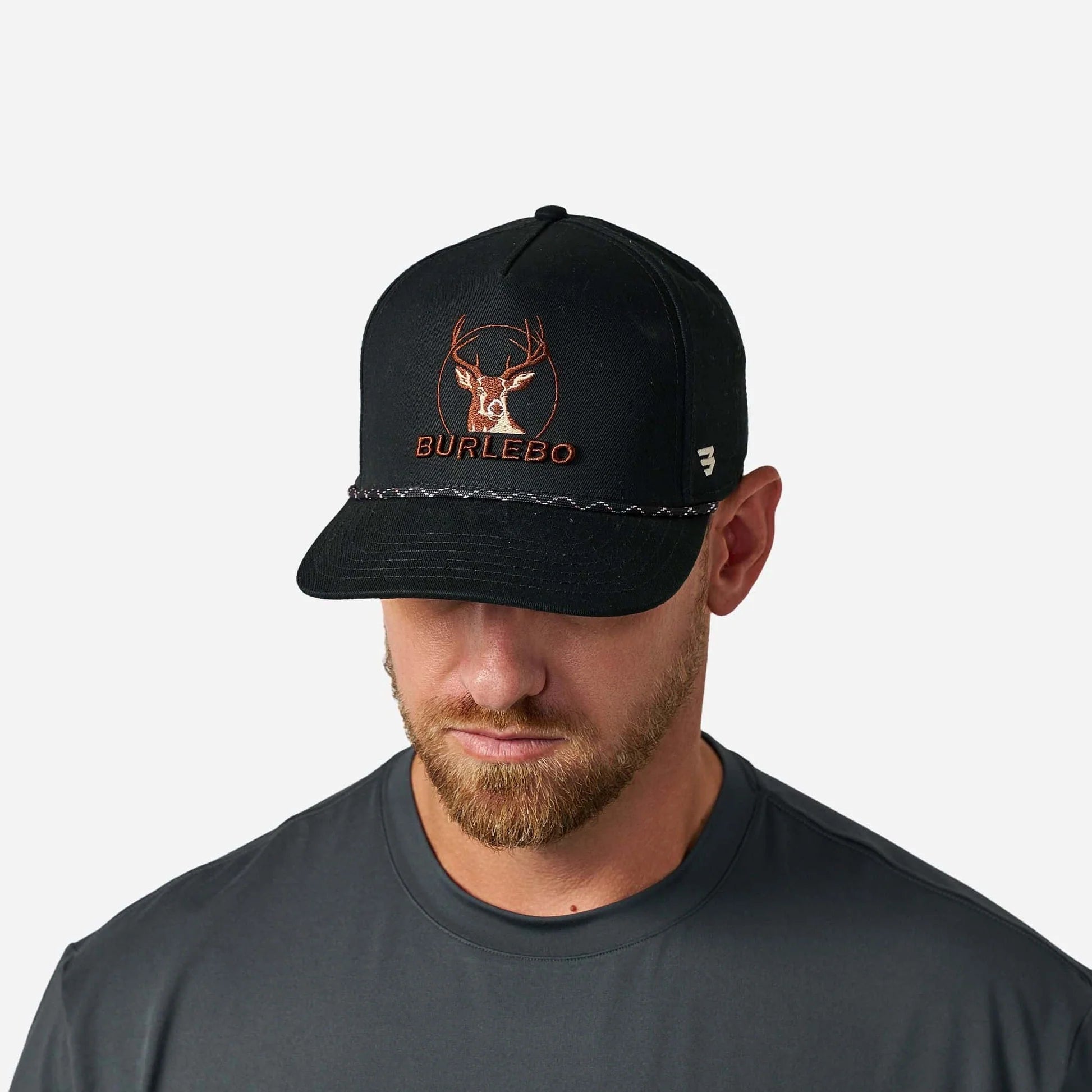 Burlebo Buck Black Cap - worn on model