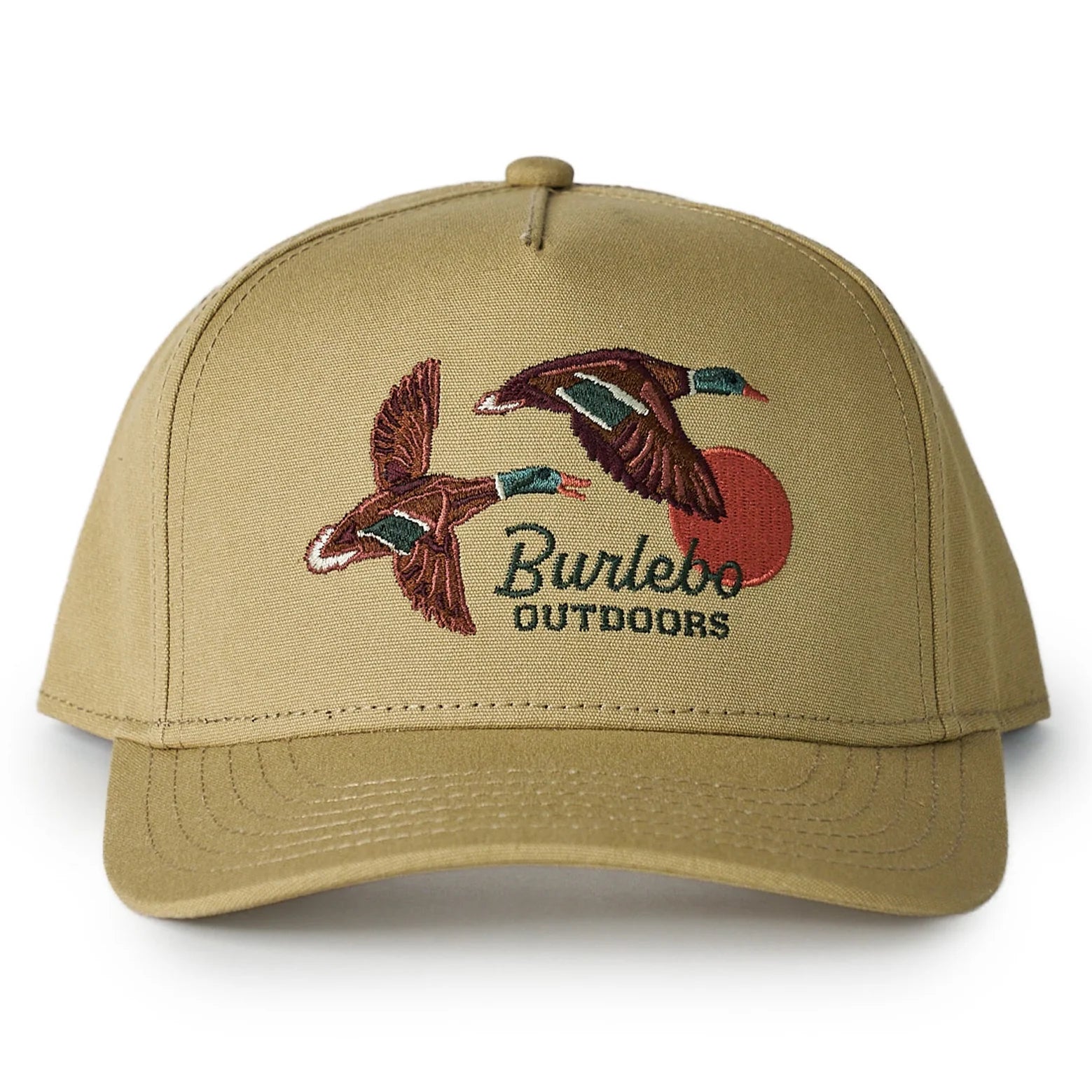 Burlebo Sunrise Duck Cap Coyote Tan - front view