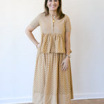Butterscotch Eyelet Blouse - Chatsworth Boutique