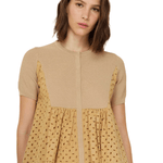 Butterscotch Eyelet Blouse - Chatsworth Boutique