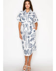 B&W Shirt Dress - Chatsworth Boutique
