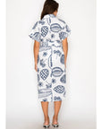 B&W Shirt Dress - Chatsworth Boutique