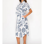 B&W Shirt Dress - Chatsworth Boutique