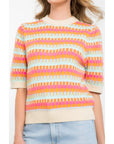 Crochet Pattern Knit Top