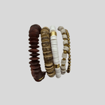 Calista Stack Bracelet Brown - Chatsworth Boutique