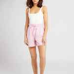 Cary Bubblegum Stripe Short - Chatsworth Boutique