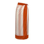 Cherry Pinstripe Sarong - Chatsworth Boutique