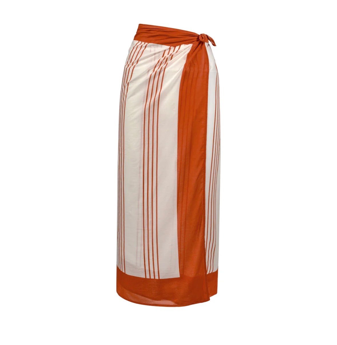 Cherry Pinstripe Sarong - Chatsworth Boutique