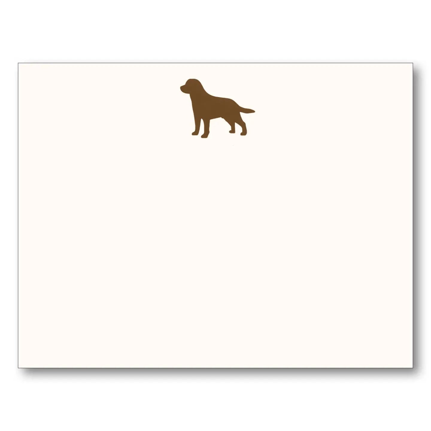 Chocolate Lab Flat Card Set - Chatsworth Boutique