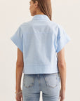 Classic Mock Neck Blouse - Chatsworth Boutique