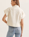 Classic Mock Neck Blouse - Chatsworth Boutique