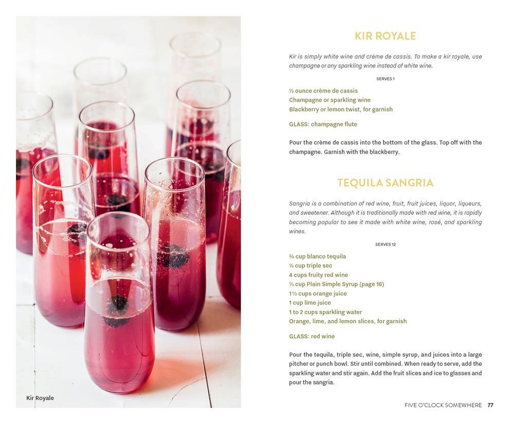 Cocktails, Southern Style: Pours, Drinks, Sips, and Bites - Chatsworth Boutique