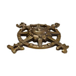 Compass Antiqued Brass Paperweight - Chatsworth Boutique