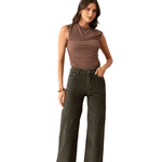 Corduroy Wide Leg Crop - Chatsworth Boutique