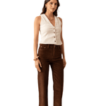 Corduroy Wide Leg Crop - Chatsworth Boutique