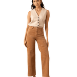Corduroy Wide Leg Crop - Chatsworth Boutique