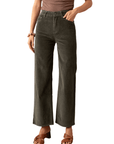 Corduroy Wide Leg Crop - Chatsworth Boutique