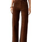 Corduroy Wide Leg Crop - Chatsworth Boutique