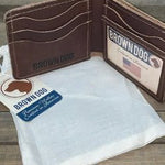 Credit Card Wallet - Amber Leather - Chatsworth Boutique
