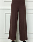 Cropped Wide Sweater Pants - Chatsworth Boutique