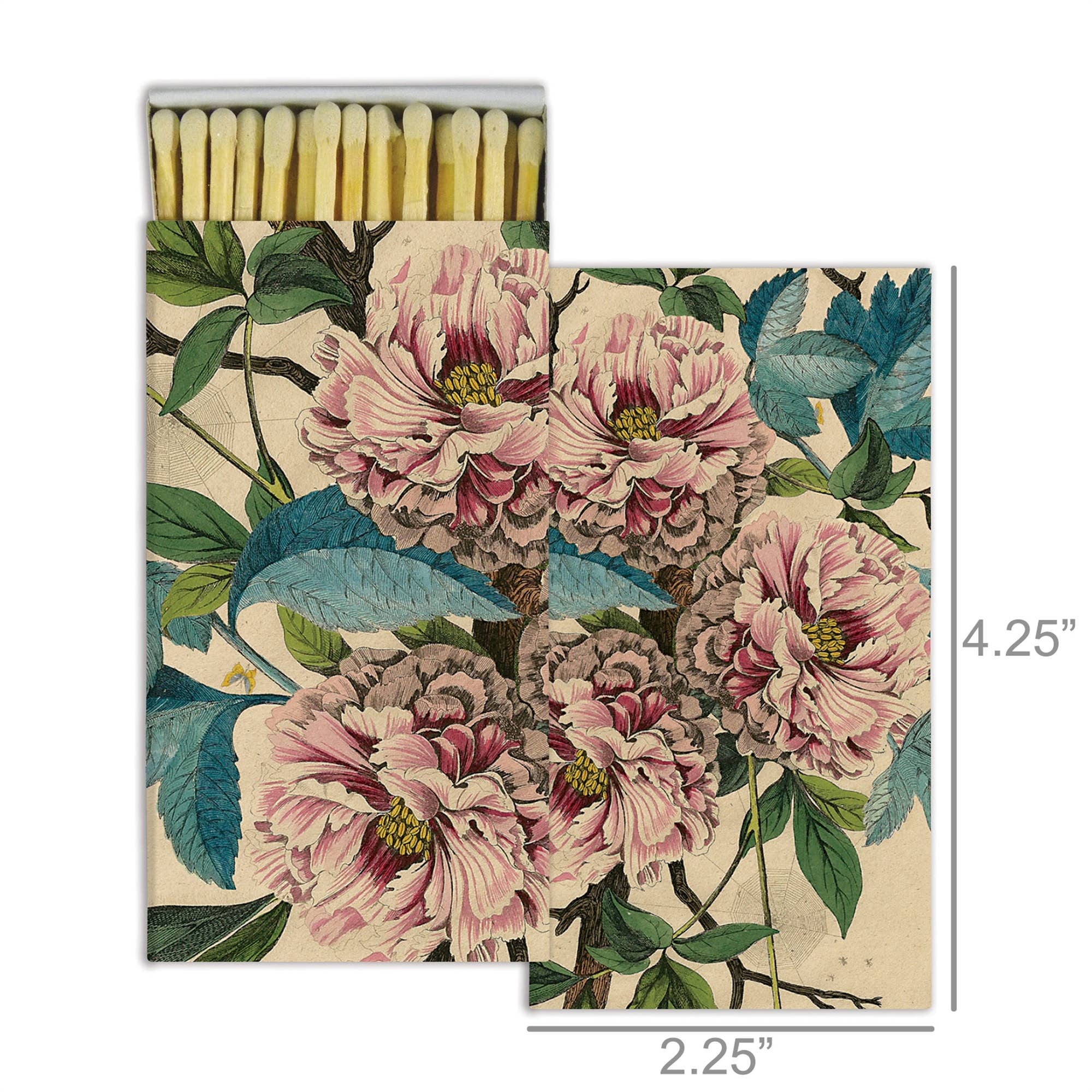 Matches, French Peony - HomArt