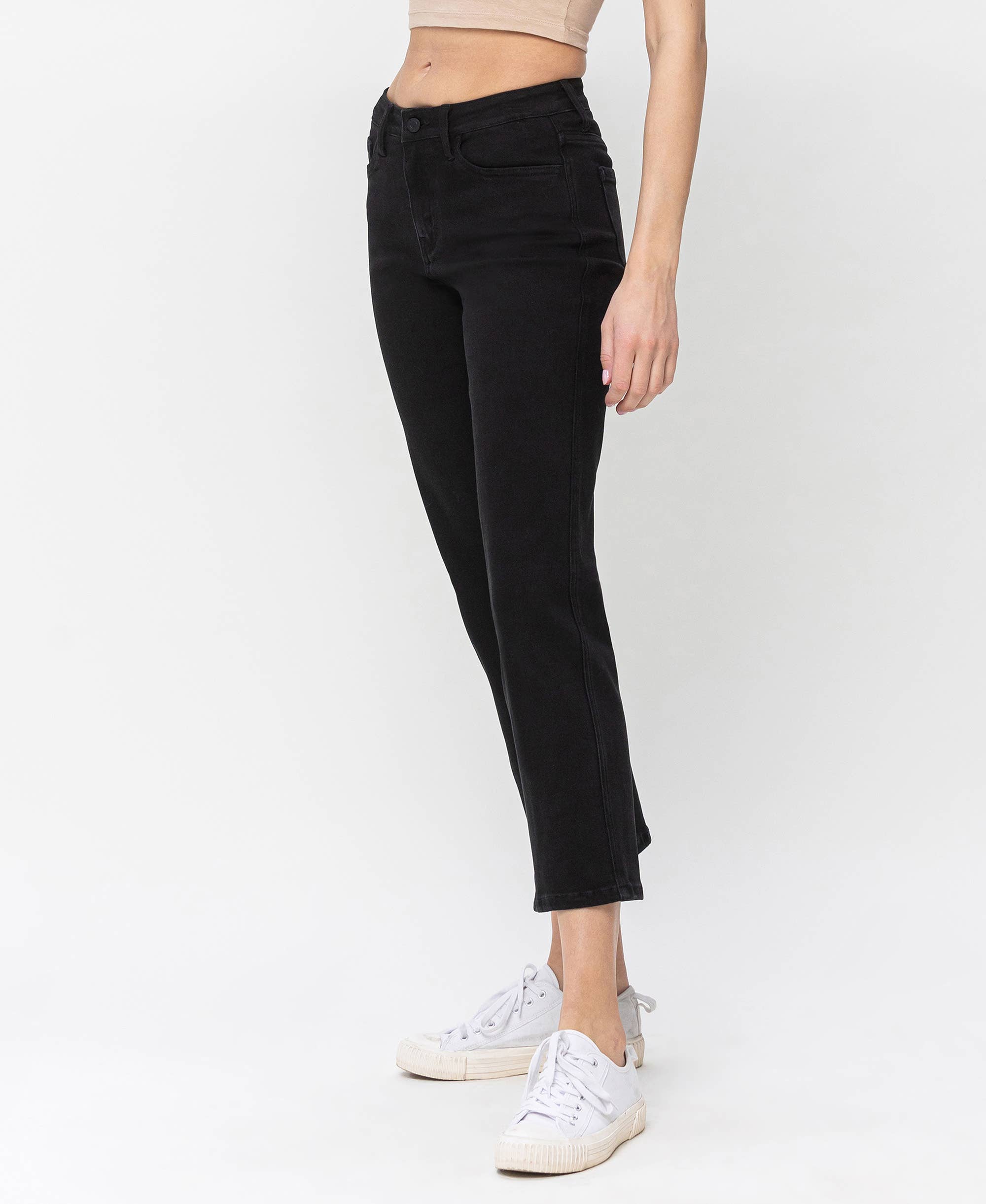 ANKLE STRAIGHT JEANS