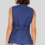 Denim Vest Top - Chatsworth Boutique