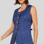 Denim Vest Top - Chatsworth Boutique