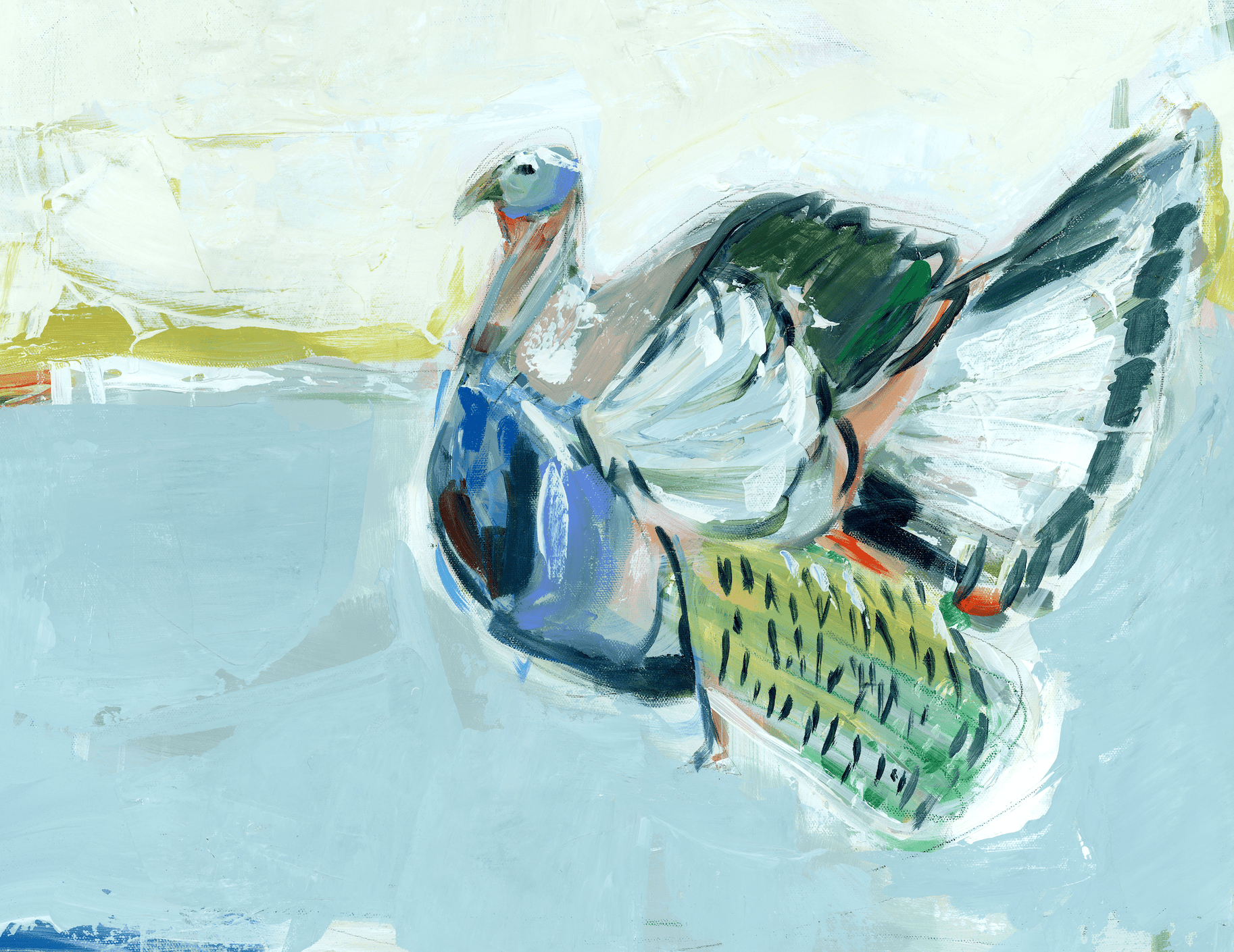 "Dolly Drumstick" on paper - Chatsworth Boutique