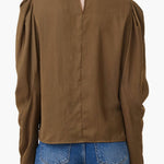 Drape L/S Blouse - Chatsworth Boutique