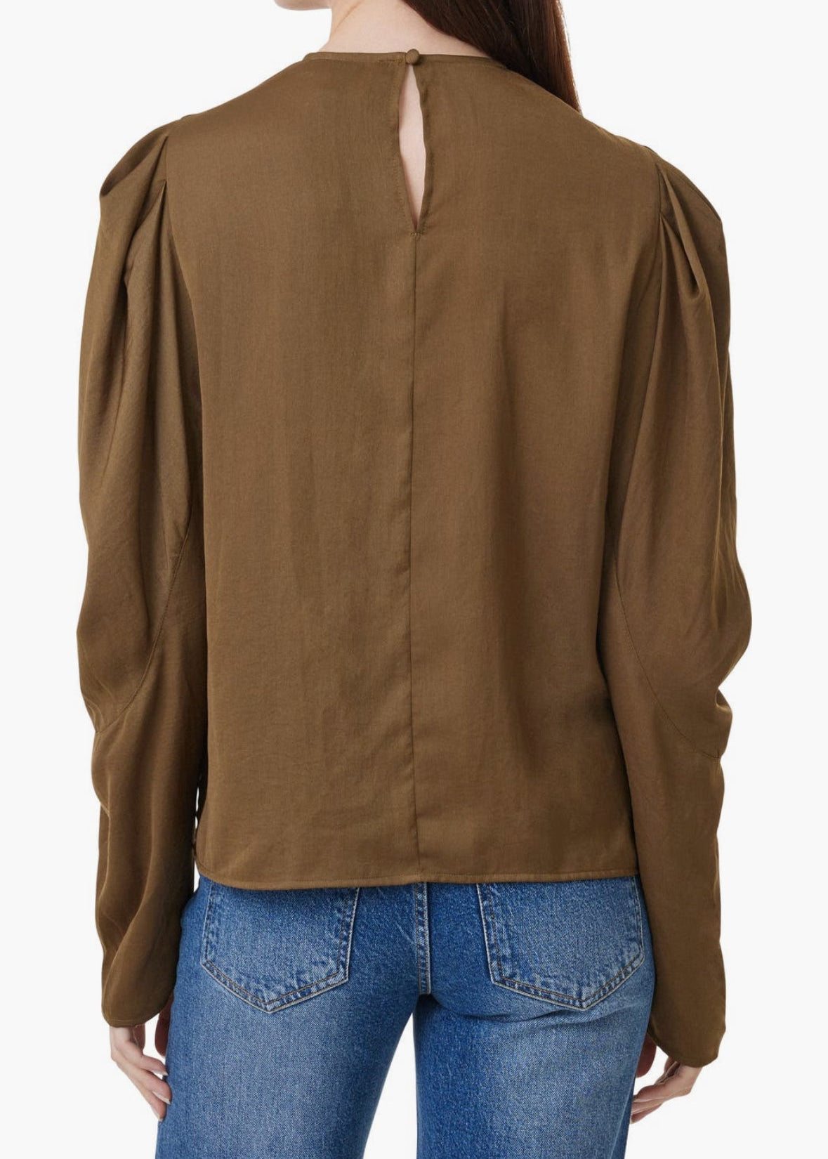 Drape L/S Blouse - Chatsworth Boutique