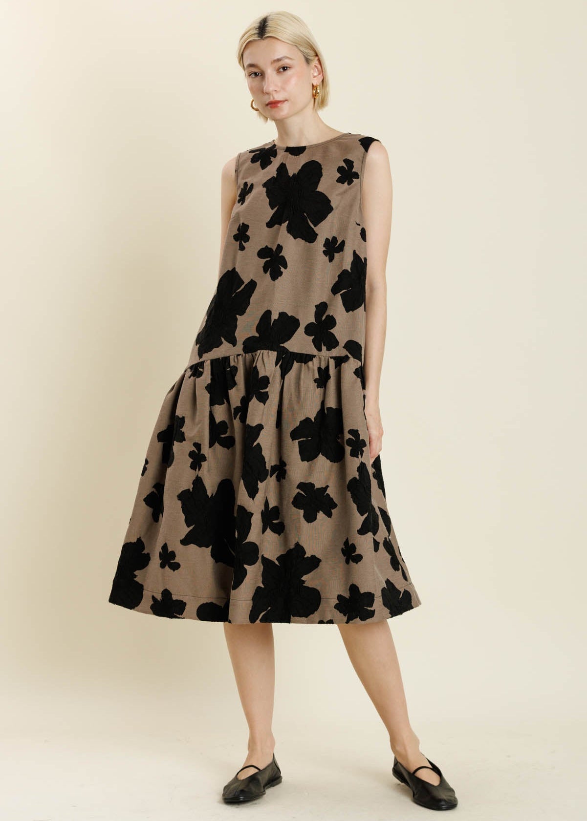 Drop Waist Midi Dress - Chatsworth Boutique