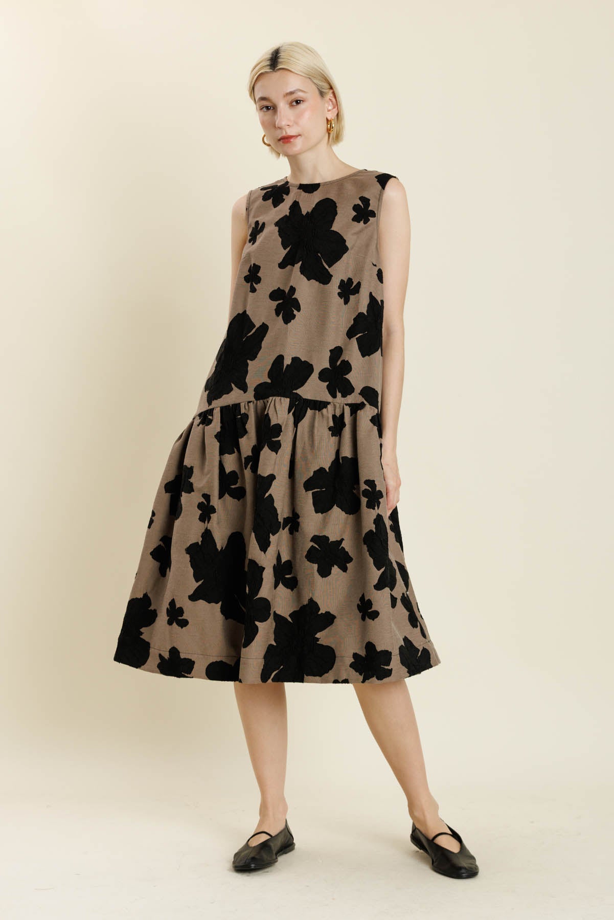 Drop Waist Midi Dress - Chatsworth Boutique