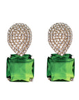 Peridot Gum Drop Earrings