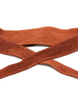 Suede Wrap Belt