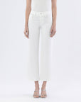 Ankle Hem/Wide Leg Jean