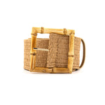 Elastic Belt w/ Bamboo Buckle - Chatsworth Boutique
