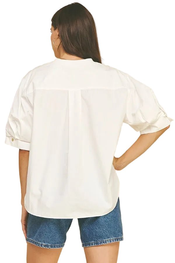 Elevated Basic Blouse - Chatsworth Boutique