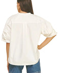 Elevated Basic Blouse - Chatsworth Boutique