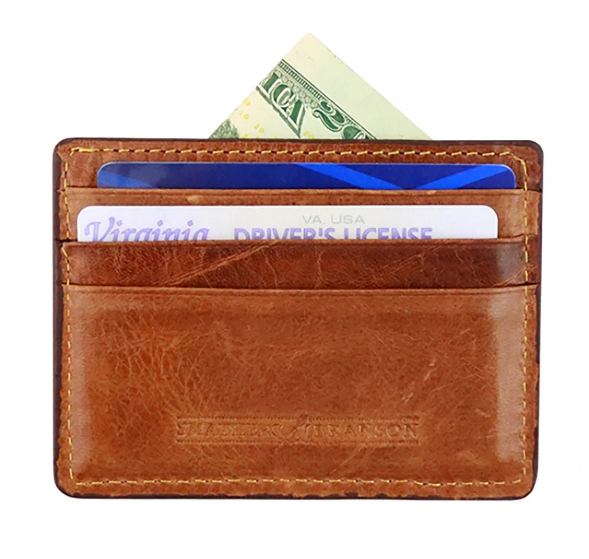 Embroidered Card Wallet - Chatsworth Boutique