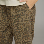 Olive Animal Print Pants by Entro, view 5