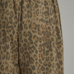 Olive Animal Print Pants by Entro, view 6