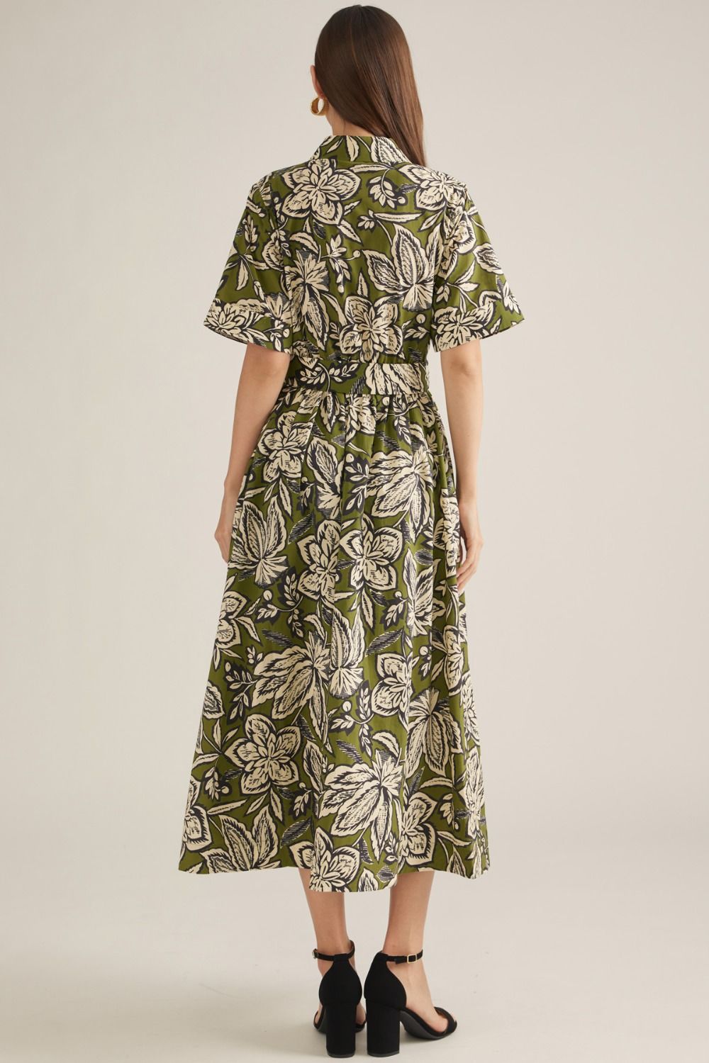Olive Midi Dress by Entro, view 4